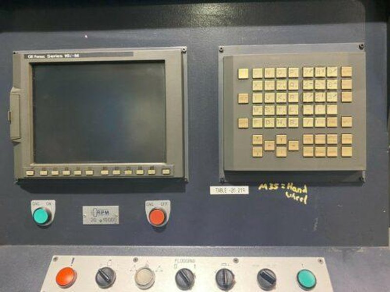 Nicolas Correa Euro-2000 CNC Vertical Bridge Mill