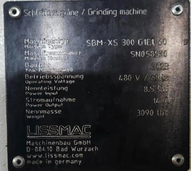 Lissmac Sbm-xs G1s2 - Sbm-xs G1s2
