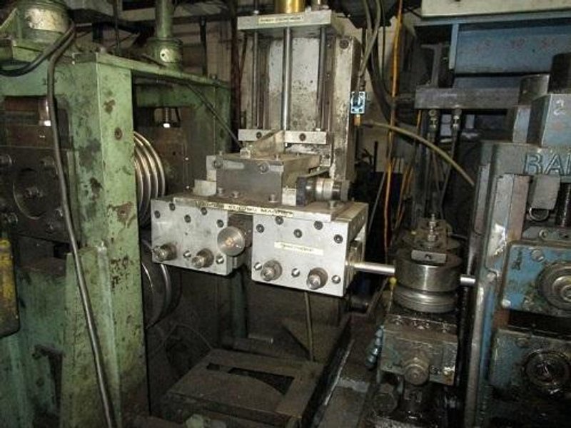 1 1/2" X .083" RAFTER LASER STAINLESS TUBE MILL LINE W/ IN-LINE BRIGHT ANNEALING