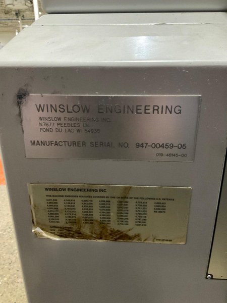 WINSLOW ENGINEERING E300 DRILL POINT GRINDER USED