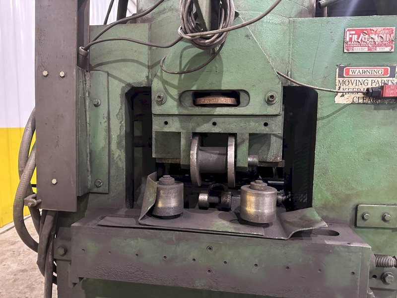 16" X 1" STEEL PLATE FRANKLIN FMI HYDRAULIC PUNCH &amp; SHEAR LINE: STOCK #23099
