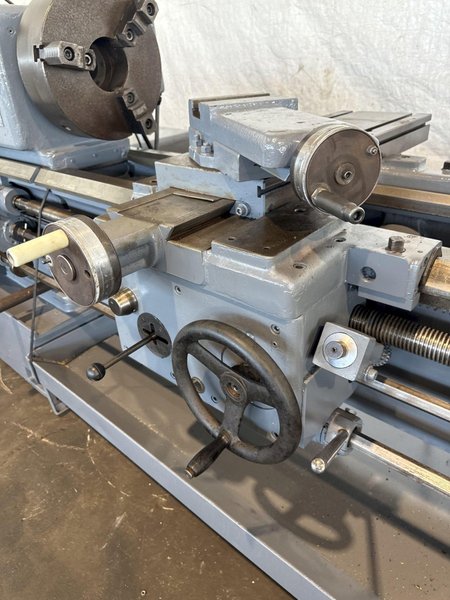 24" X 168" TOS TRENCIN SN55U ENGINE LATHE. STOCK # 0561325.