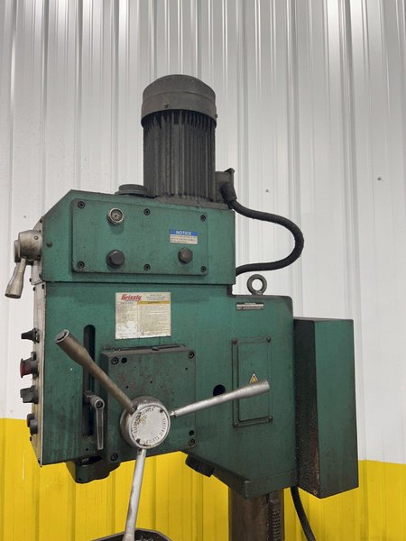27" GRIZZLY MODEL #G0756 HEAVY DUTY DRILLING &amp; TAPPING SINGLE SPINDLE DRILL:: STOCK 16885