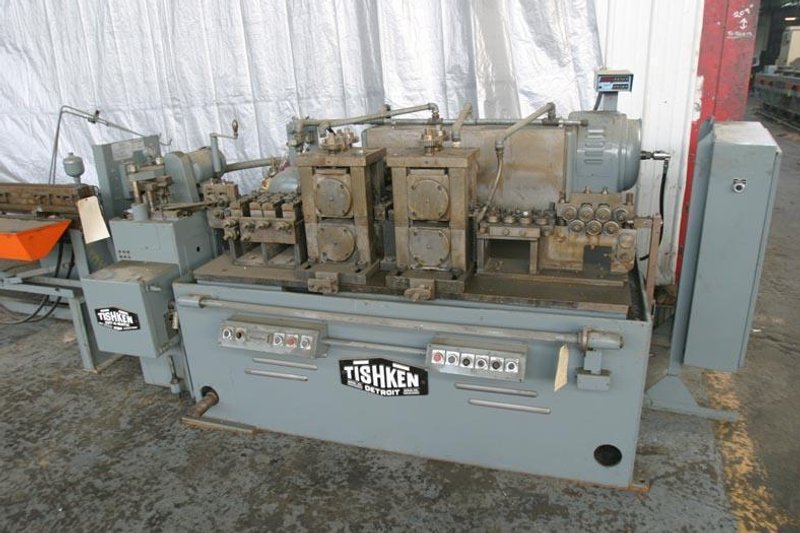 .162 TISHKEN WIRE FLATTENING, STRAIGHTENING &amp; CUTOFF: STOCK #17995