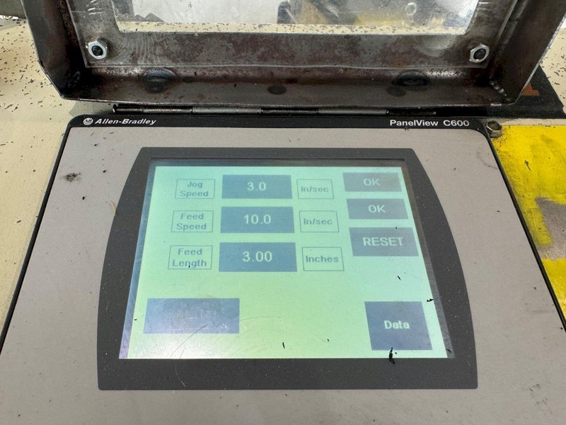 24" X .156" CWP SMX-24 SERVO FEEDER. STOCK # 0470624