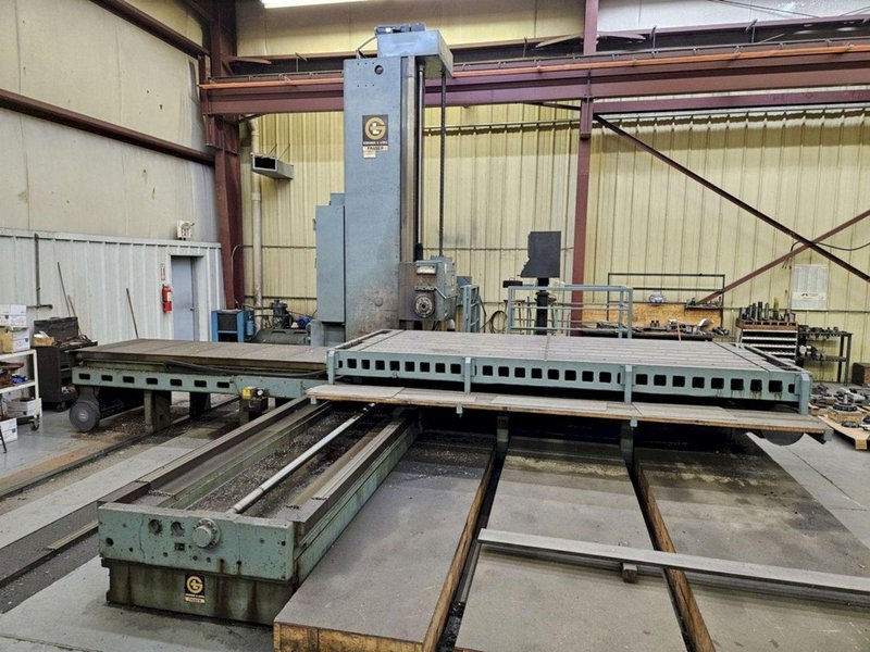 6" GIDDINGS &amp; LEWIS CNC HORIZONTAL BORING MILL. STOCK #0239525