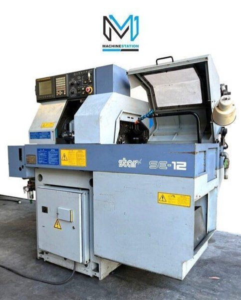 Star SE-12 CNC Swiss Screw Turning Lathe