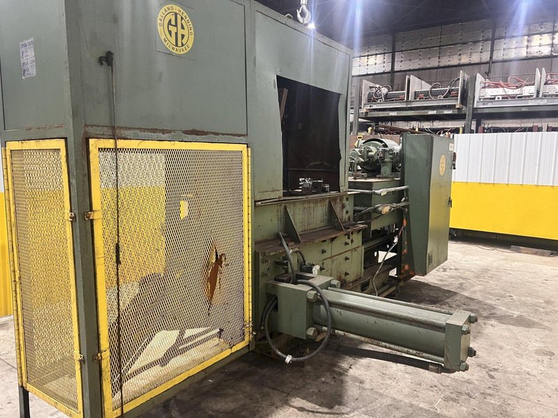 GALLAND HENNING #12DC DUAL COMPRESSION METAL SCRAP BALER