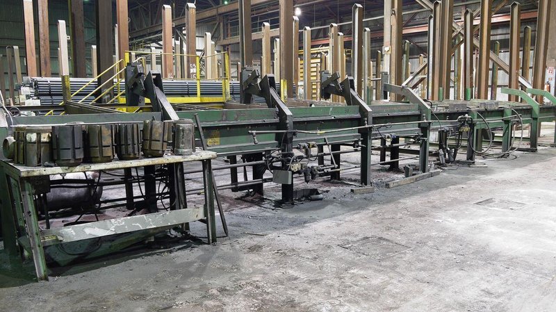 3-1/2" MEECO MODEL HD2 2-ROLL ROTARY BAR STRAIGHTENER: STOCK # 70024