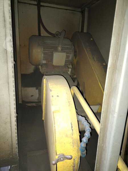 TABOR MODEL CR-16 16" WET CUT OFF SAW WITH ENCLOSURE AND CONTROLS, 20 HP