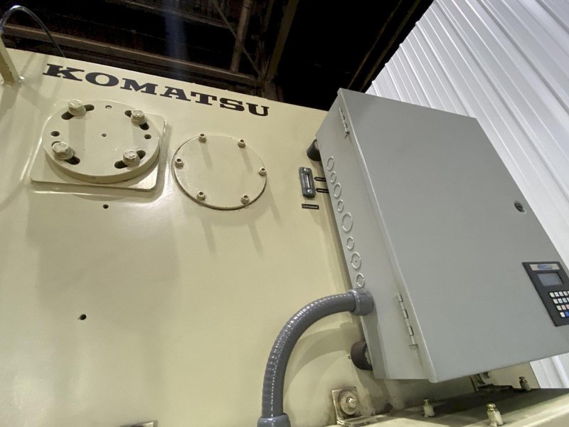 80 TON KOMATSU MODEL #OBP80 OBS GAP FRAME STAMPING PRESS, 3" STROKE: STOCK #18758