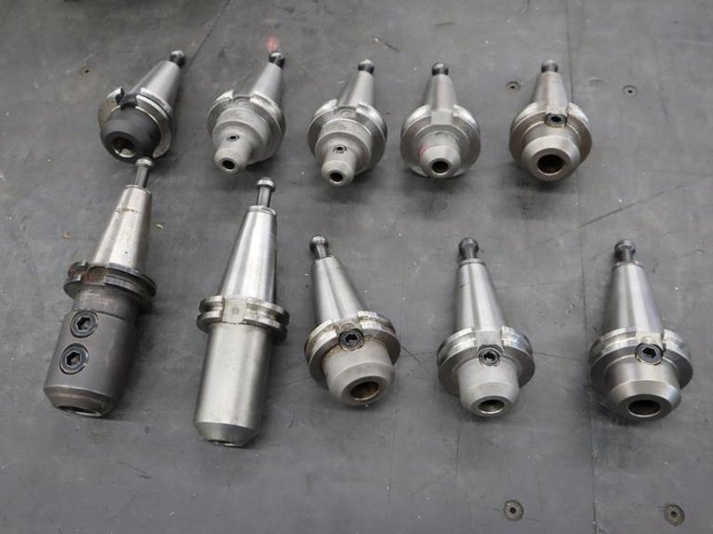 CT40 Taper Tool Holders: (10) End Mill Holders- Auction Item