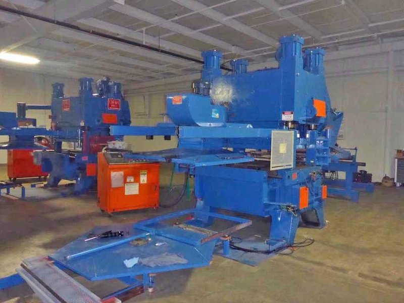 100 Ton Oak Fin Press Line