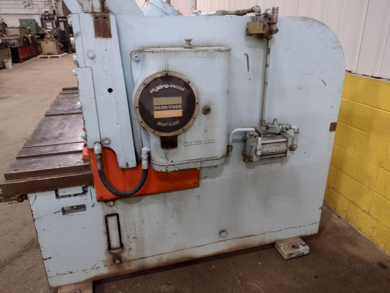 8' X 3/8" HERR-VOSS MODEL #0608 POWER SQUARING SHEAR: STOCK #15326