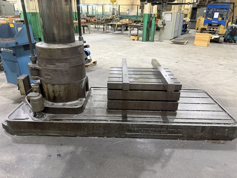 7' X 17" CARLTON MODEL 4A RADIAL DRILL: YOBRO #26416