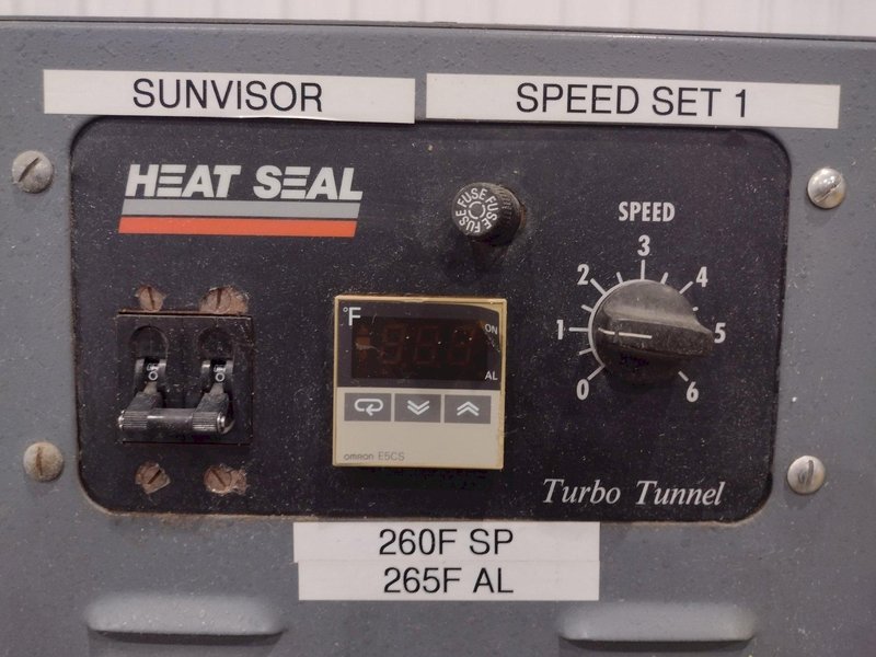 14" BELT X 18" X 7" HIGH HEAT SEAL 3417/8TMB CONVEYOR BELT HEAT TUNNEL: STOCK #20106