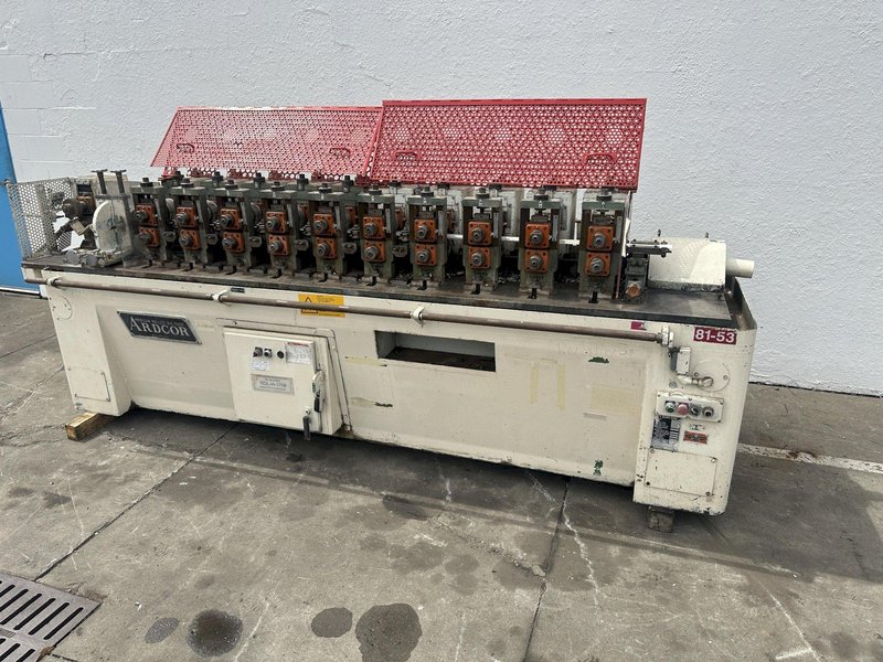 11 STAND X 1-1/2" ARDCOR ROLLFORMER: STOCK #78003
