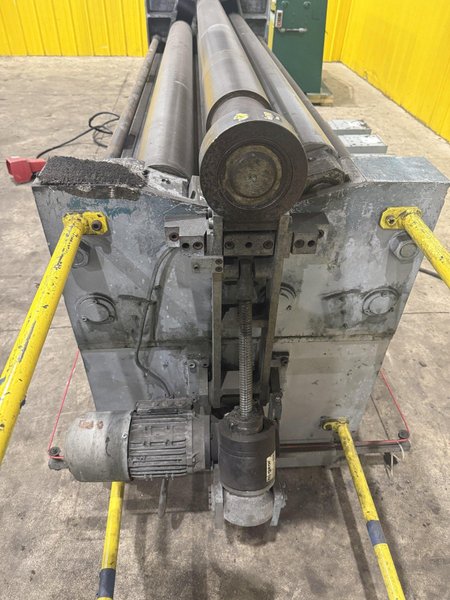 80" X .137" TITAN MODEL #8268-2035 PROGRAMMABLE HYDRAULIC PLATE ROLL, NEW 2008: YOBRO #24735
