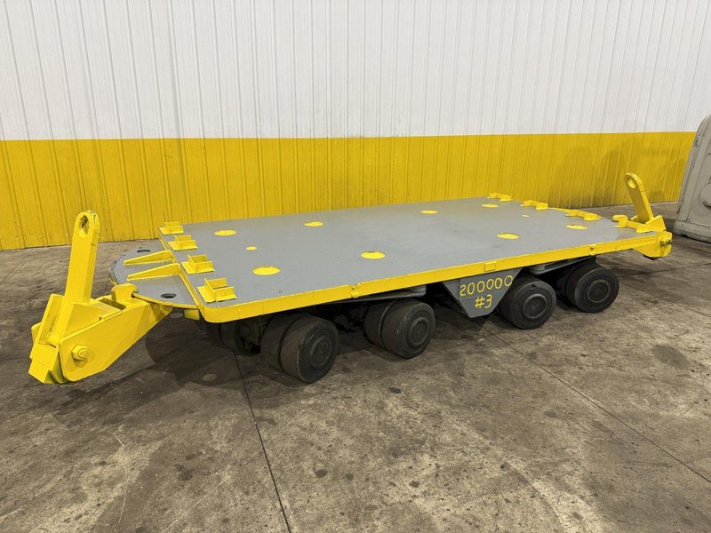 200,000 LBS x 144" x 78" HEAVY DUTY ROLLING TRANSFER CART: YOBRO #24113