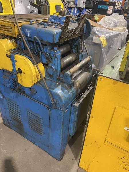 12" X .125" LITTELL 5 ROLL MODEL #412-5PD POWERED STRAIGHTENER: STOCK #19802