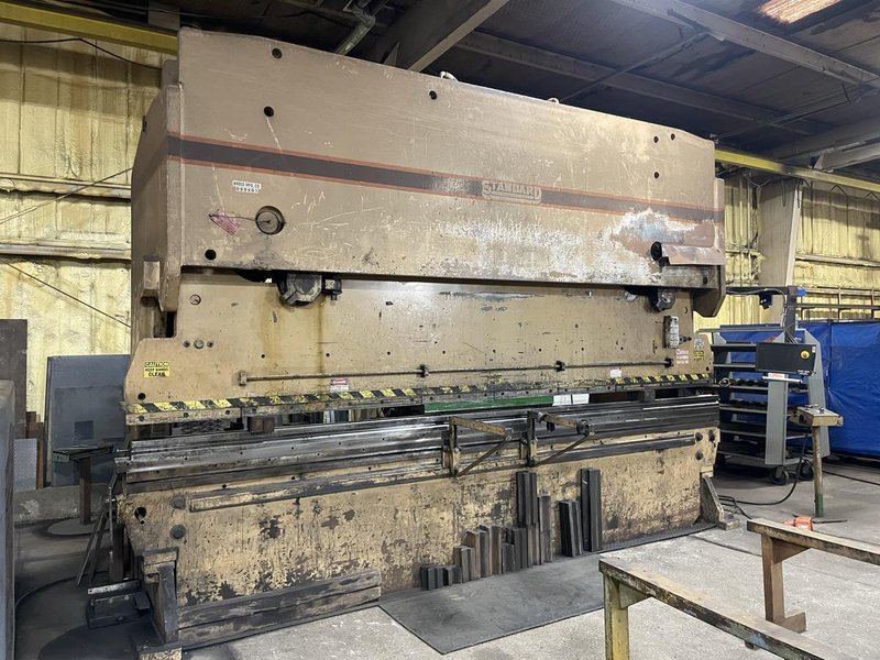 325 Ton x 16′ Standard AB-325-16 CNC Press Brake, 1994 – Automec CNC Control (2 years old) Back Gauge, Tooling Included,  Pit Required