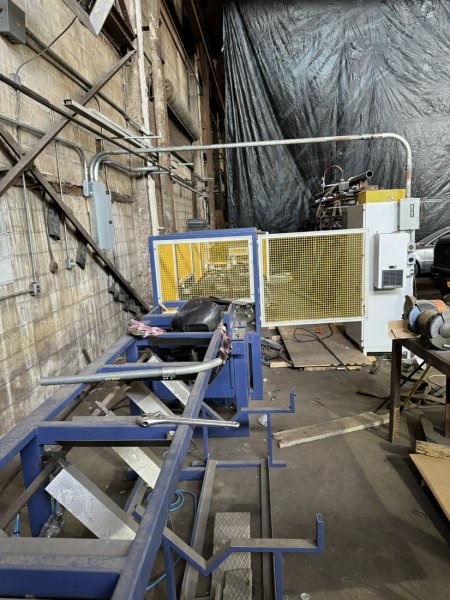 2015 EUROBEND MODEL #PLT AUTOMATIC ZIG-ZAG WIRE MESH WELDING LINE FOR TRUSS REINFORCEMENTS: YOBRO #24463