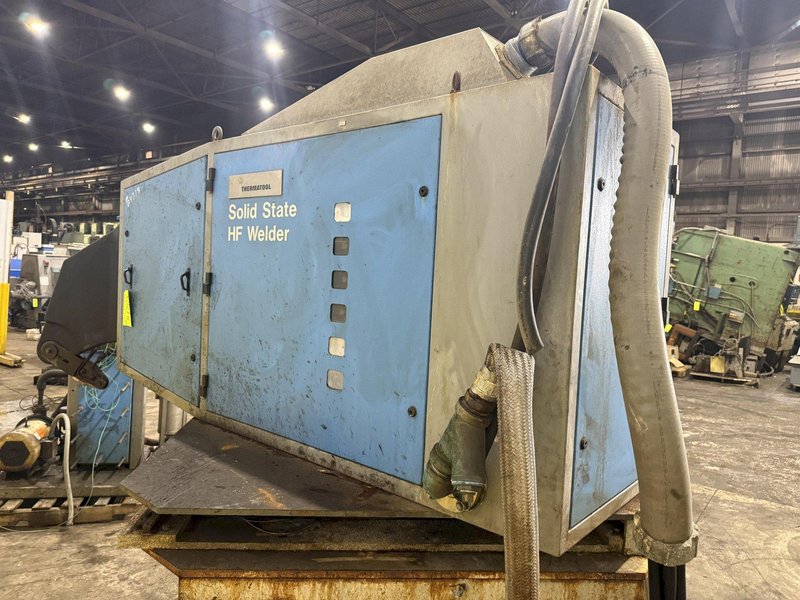 150 KW THERMATOOL MODEL #CF14-1506460 SOLID STATE HF WELDER SYSTEM, THERMAVIEW CONTROLS: YOBRO #24318