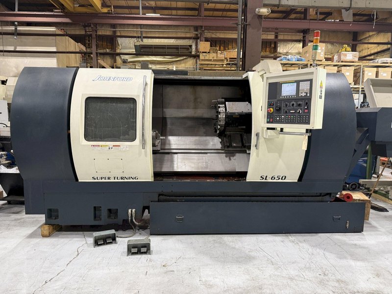 2010 Johnford SL-650 Used CNC Lathe For Sale