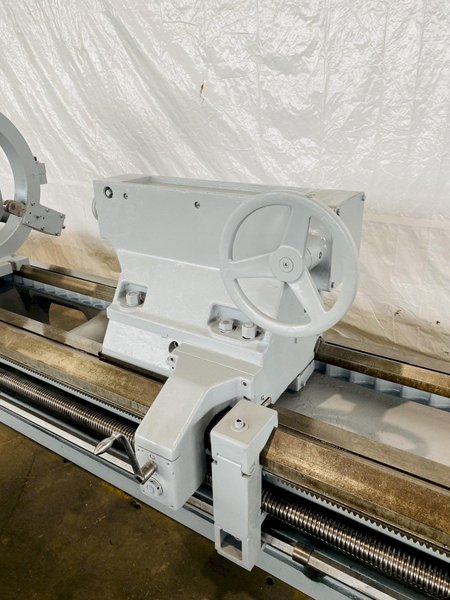 44" X 396" TOS MODEL #SU100 HEAVY DUTY ENGINE LATHE. STOCK # 0848121