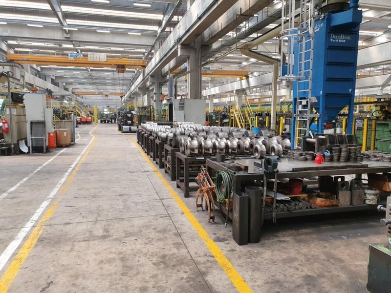 12" OD x 8mm wall OME Tube Mill