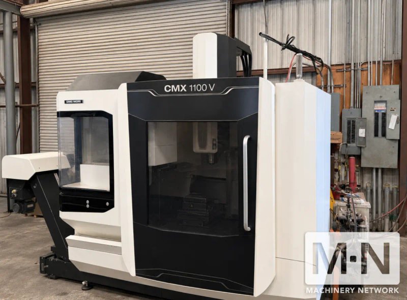 DMG Mori CMX 1100V CNC 4th-Axis Vertical Machining Center, 2017