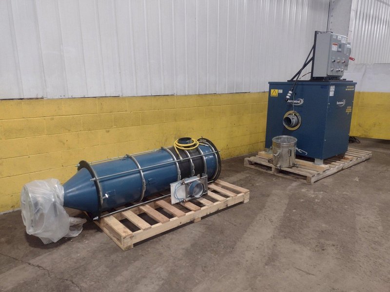 15 HP DUSTCONTROL MODEL #DC-11 &amp; RAF-1600 DUST COLLECTOR SYSTEM: STOCK #17169
