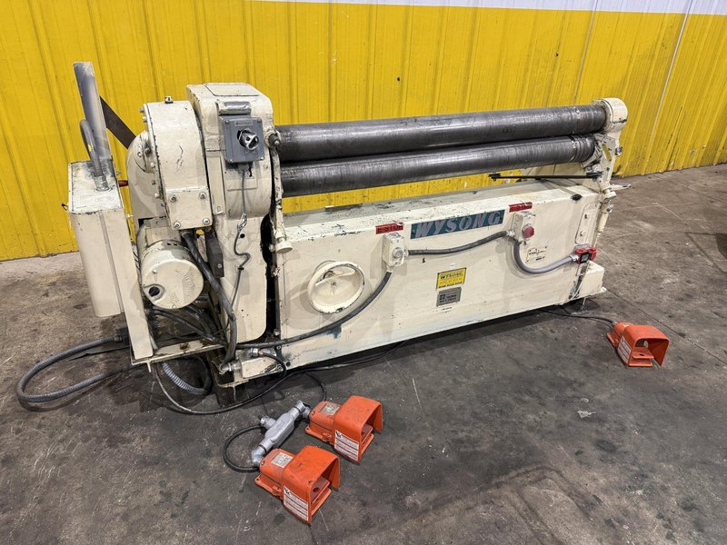 48" X 12 GAUGE WYSONG MODEL #B-48 PLATE BENDING ROLL : STOCK #26287