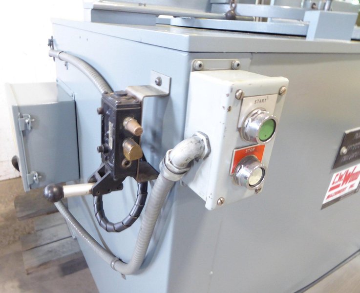 20"/22" Kalamazoo Abrasive Saw KM20-22, Double Miter, Air Vise, 20 HP, 4" Solids