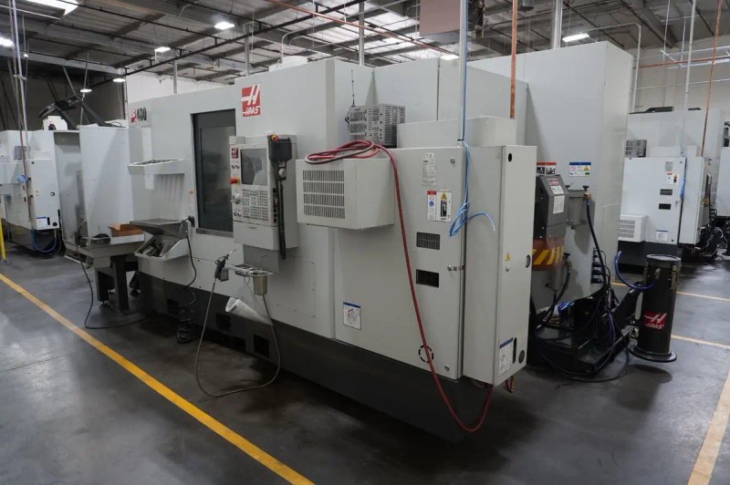 2022 HAAS EC-400PP CNC Horizontal Machining Center with 6-pallet Changer