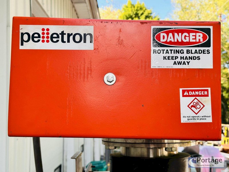 Pelletron P-Series Gravity DeDuster w/ Pelletron Air Lock &amp; Magnetic Flux Field