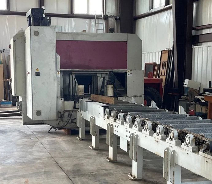 USED 2014 BEHRINGER MODEL HBM 500SC HEAVY DUTY AUTOMATIC HORIZONTAL BANDSAW