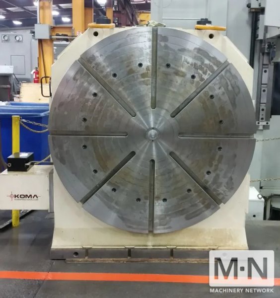 59" Tsudakoma RNCV-1501L CNC Rotary Table - Like New!