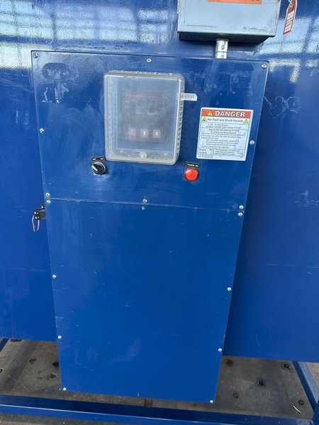 35" X 33" X 60" ELECTRIC FIRED PASS THROUGH DRYING OVEN. STOCK # 0310523.