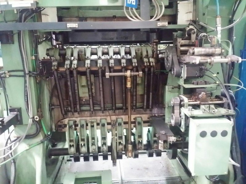45 TON ASAHI-SEIKI 12 STATION TRANSFER PRESS. STOCK # 0877624