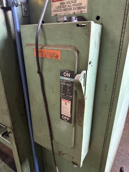 20,000 LB. X 54" X .187" COE SERVO FEEDLINE. STOCK #0431126