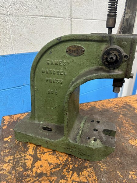 1/2 TON FAMCO #0 ARBOR PRESS: STOCK #76885