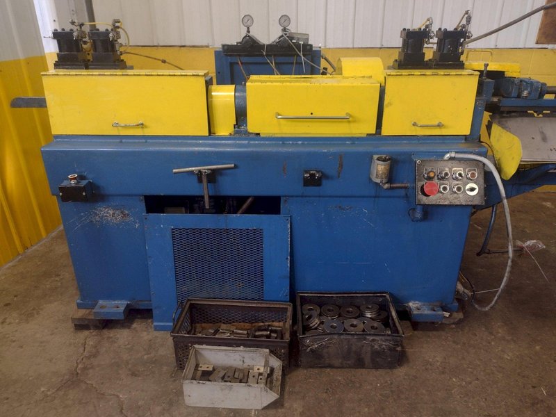 1/4" PATTERSON MODEL #1975 WIRE STRAIGHTENER &amp; CUTOFF MACHINE: STOCK #16362