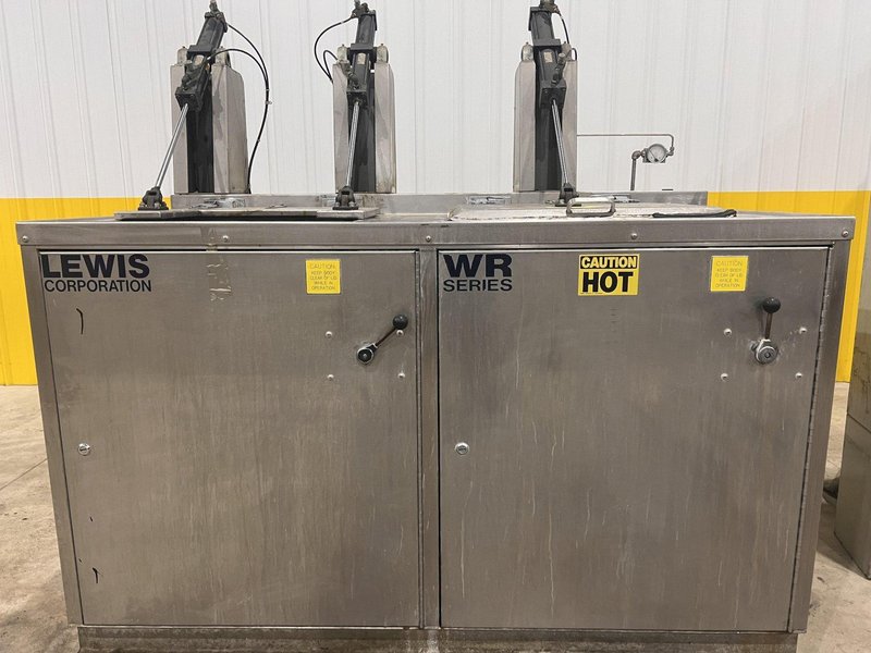 24" X 25" LEWIS MODEL #WR-2524 ULTRASONIC WASH &amp; RINSE WASHER STATION: STOCK #20844
