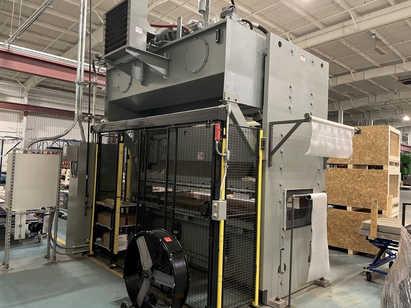 300 TON PACIFIC (NEW 2017) MODEL #300-OBL-10/60 STRAIGHT SIDE HYDRAULIC PRESS, 12" STROKE: STOCK #16352