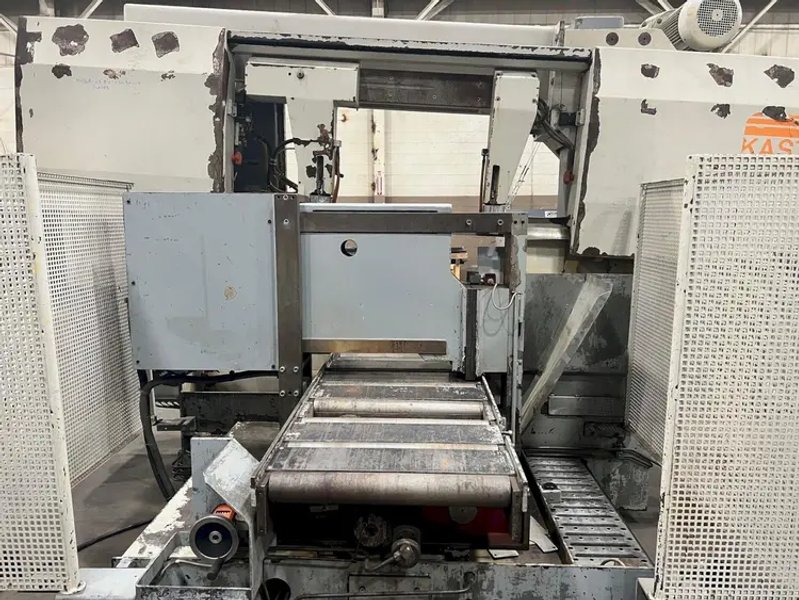 USED KASTO MODEL HBA-520 AU 20.5" X 20.5" AUTOMATIC HORIZONTAL BANDSAW, YEAR 1997