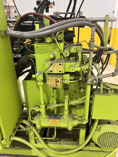 40 TON GLUCO MODEL #HVS40 HORIZONTAL INJECTION MOLDING MACHINE: STOCK #20108