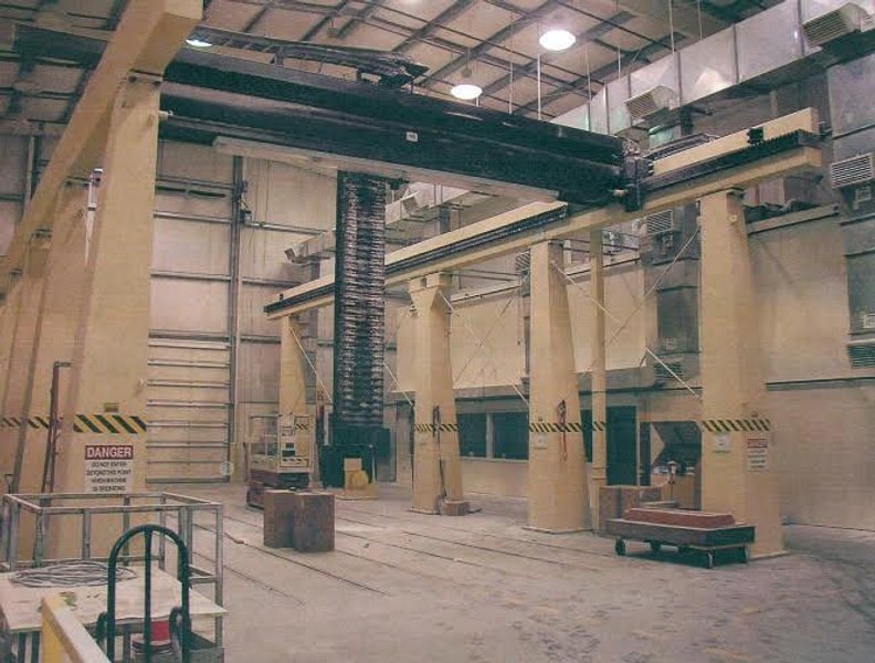 5 Axis PAR Systems MR 125 Gantry Milling System, 2003 – 50′ x 18′ x 10′, Available Immediately