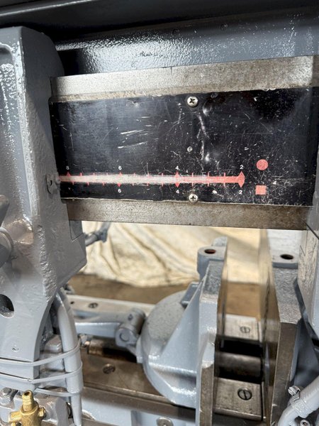 10" X 10" AMADA HA250SA HORIZONTAL BANDSAW. STOCK # 0558025.