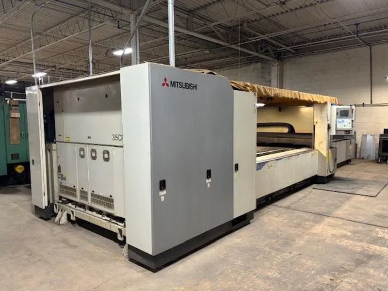 2001 MITSUBISHI ML 3015-LVP 3,500 WATT 5' X 10' CO2 CNC LASER